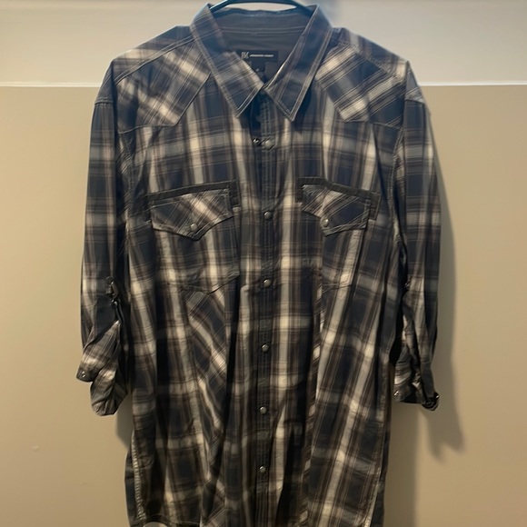 INC Long sleeve casual button down - Picture 1 of 5